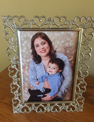 Picture of Dr. Maryam Ahsan-Forgeron, and her son, Kamran